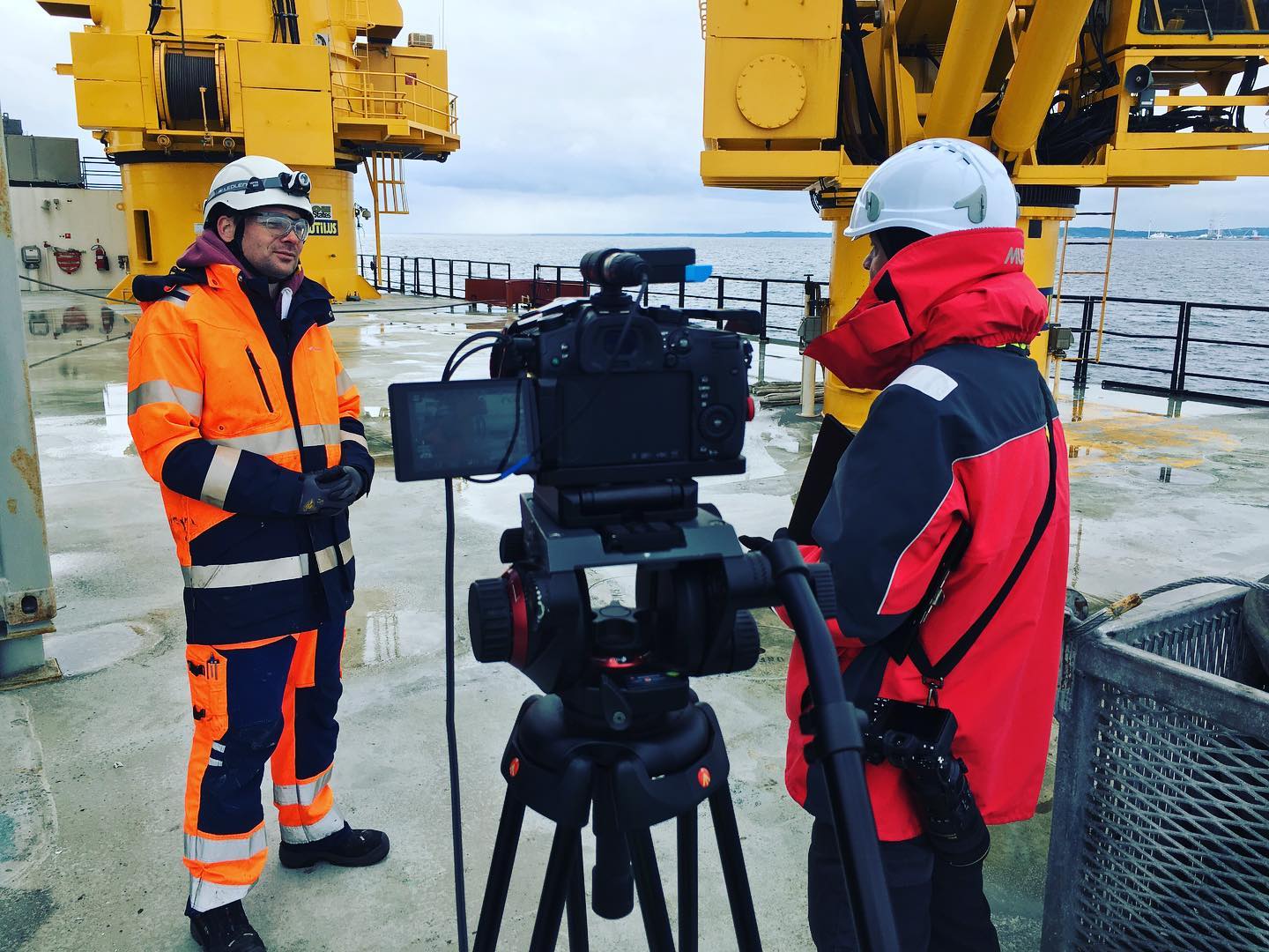 Strategisk videoproduktion på offshore-lokation - BusinessFilm